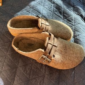Haflinger Hardsole Slippers, brown, size 41